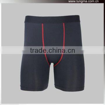 4 Needle 6 Thread Sewing Compression Sports Shorts photo-2