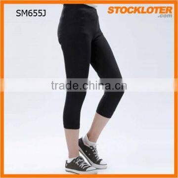 Junior Girls Seamless Leggings Stock, Ladies Garment Stock Lot Cheap Clearance