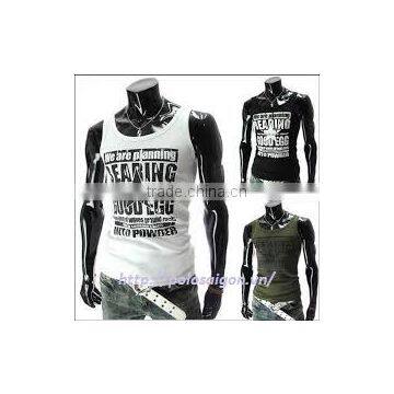 Men Tank Top, 100% Cotton