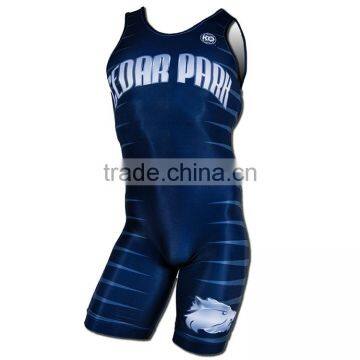 Breathable and Stretachable Cheap Wrestling Singlets