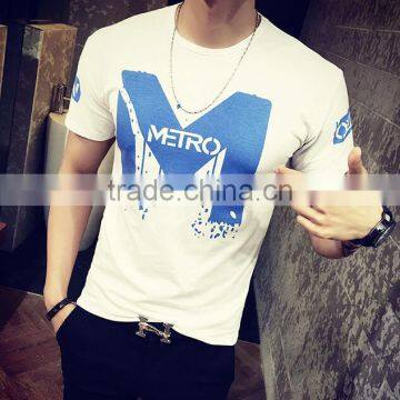 MC1151 2016 Fashional and Pretty Round Collar Summer T Shirt for Men