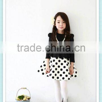 2014 New Arrival Baby Girl Birthday Dress New Item China Baby Girl Dress Polka Dot Tutu Skirt photo-2