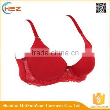 HSZ-58055 2016 China Sexy Hot Ladies Lingerie Good Quality Push-up Bra One Piece Underwear For Women