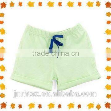Soft Ski-friendly 100% Cotton Plain Kids Shorts for Promotion photo-3
