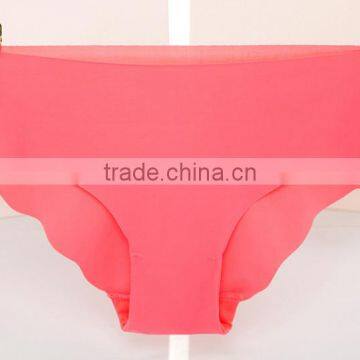 Customized Your Own Brand Lady Briefs Plain Solid Color 72%Polyester 28%Spandex Soft Healthy High Cut Seamless Women Underwear photo-5