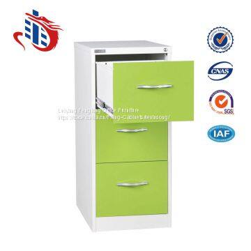 Alibaba China manufacturer 3 drawers office steel filing cabinet