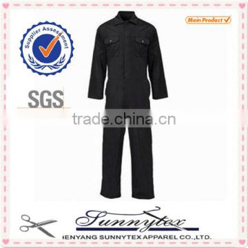 Poly Cotton Safety Coverall Used For Industrial Workwear working coverall