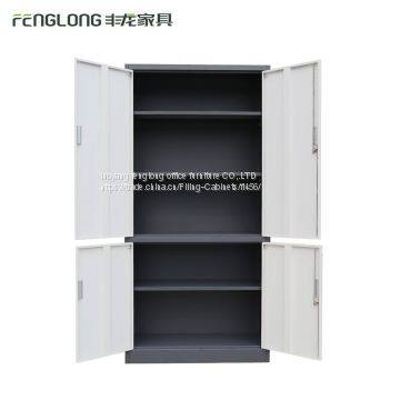 Высококачественный металлический четырехдверный стальной архивный шкаф photo-4