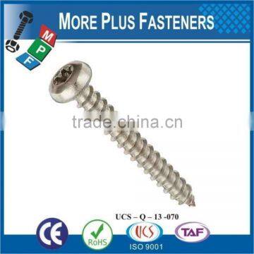 Made in Taiwan Zinc Plated Stainless Steel Black Oxide Sheet Metal Screw photo-2