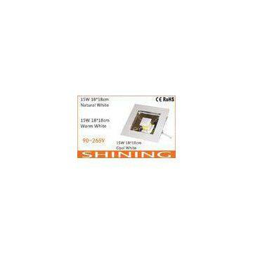 ROHS Approved 15watt 1200Lm Airports COB LED Downlight 75 CRI 50000h