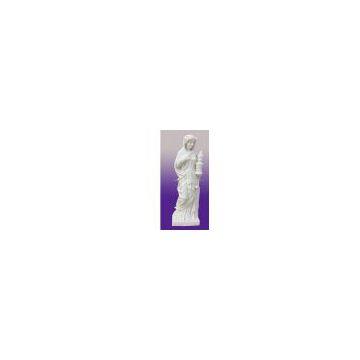 White Marble Sculpture--Statue