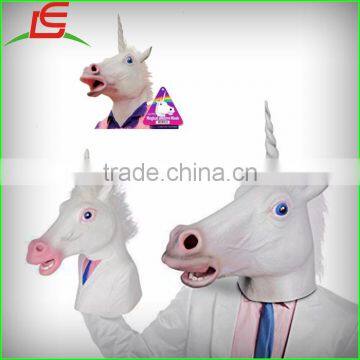 Hot Rubber Latex Unicorn Man Hand Puppet