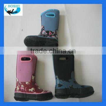 Hot selling Neoprene kids fancy boot