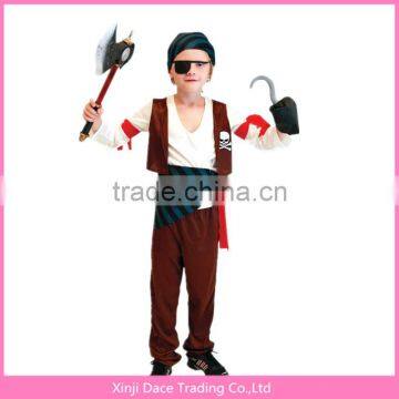 China wholesale movie costumes kids halloween pirate clothes