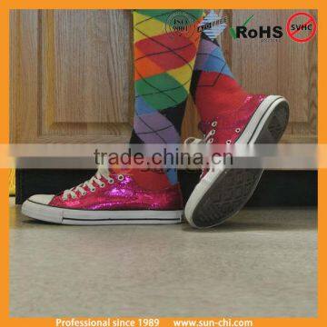 Good Quality Best Selling Argyle Sport Socks Latest Hot Selling photo-2