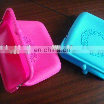 Silicon Coin Bag/silicon Hand Bag for Girl/silicon Hand Bag With Chain photo-2