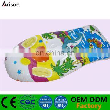 PVC inflatable surfing board inflatable beach mattress inflatable floating lounge
