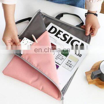 Nylon Briefcase Document Case Business Bag Laptop Bag For Lady photo-2