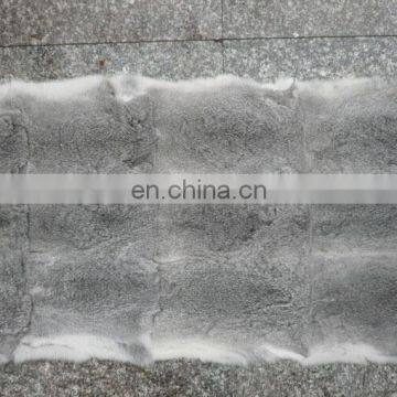 Factory Wholesale Raw or Dyed Color Thick and Soft Real Rabbit Fur Skin Plate photo-3