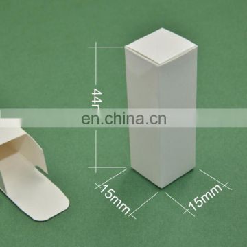 Great recycled paper folding disposable cosmetic paper boxes for white fancy paper box