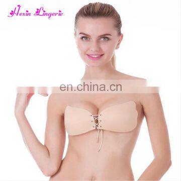 Drop Shipping Push Up Strapless Bra Self Adhesive Silicone