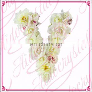 Aidocrystal Flower Crafts Custom Nursery Wall Decor Baby Shower Decor Floral Letter