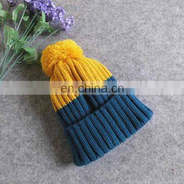 Winter Thick Pompom Toque Ladies Fashion Hats Beanie