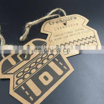 Custom Recycled Kraft Paper Hang Tags With String photo-3