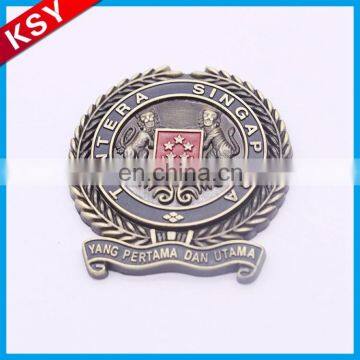 Popular Fine Workmanship Logo Clothing Jeans And Garment Tags Metal Leather Label