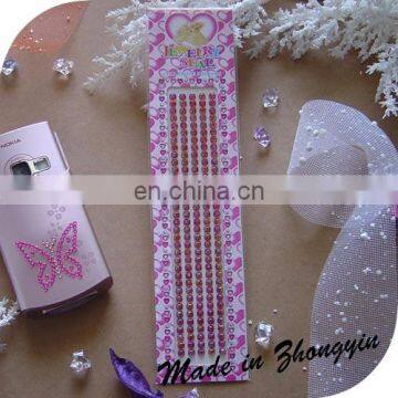 Fashion Crystal Rhinestone Phone Sticker