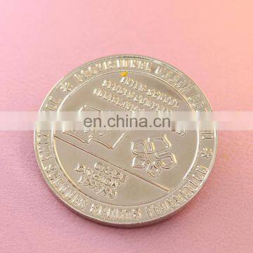 souvenir sports silver metal coin