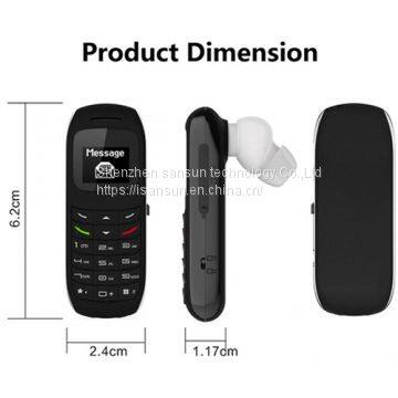 Isansun Hot Sale Mini Bluetooth Mobile Phone With Headset GSM Card photo-2