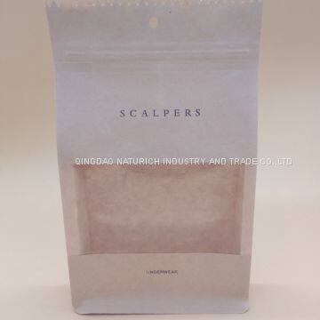 500g/16oz Stock Coffee Bag  Stock Quad Seal Food Bag with zipper and window