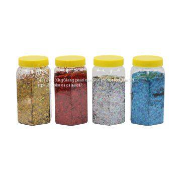 Special shape holographic heart glitter dot glitter for Christmas Festive Party