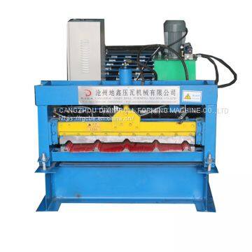 trapezoidal profile roofing iron sheet roofing tile roll forming equipment