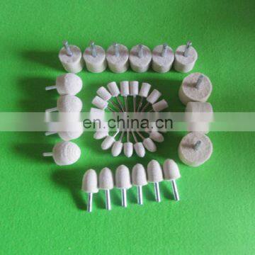 Wool Felt Polishing Bobs With Shank photo-2