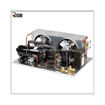 R404A Refrigerated Compressor 1~15HP Horizontal Condensing Unit for Refrigeration and Cabinet Deep Freezing