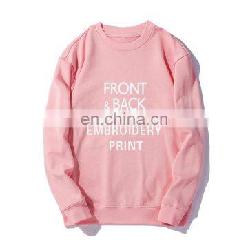 Custom Made Print Embroidery Logo Crewneck Men's Women's Unisex Sweatshirts Hoodies photo-2