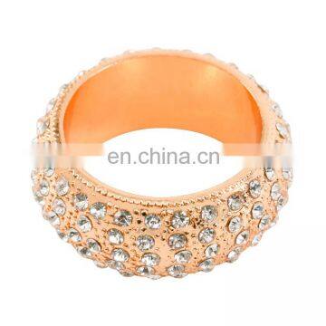 Cheap Bulk Napkin Ring Holders Sliver and Gold Diamond Napkin Rings for Weddings photo-6