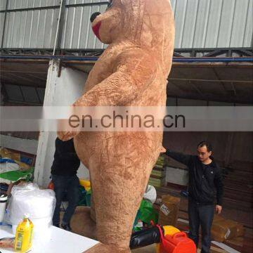 Outdoor Inflatable Bear Plush Toys Costume Walking Stuffed Toys Cartoon For Festival City Parade And Advertising photo-2