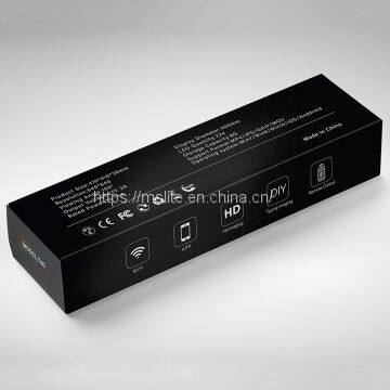 New Upgrade Mini Remote Control 3D Hologram Projector Store Led Advertising Display Fan Promotion Use photo-5