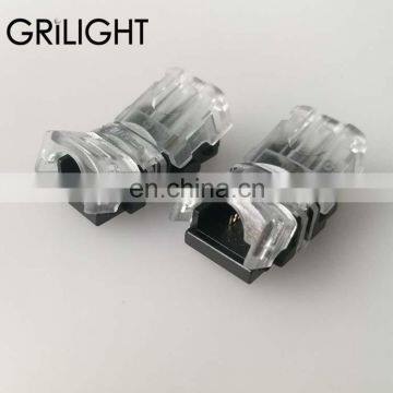 Newest Flexible Waterproof 8mm Width 2 Channels Hippo Led Strip Connector