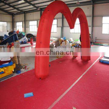 Top Quality Inflatable Red Heart Shape Wedding Arch/Inflatable Entrance Archway For Sale photo-3