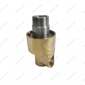 NPT thread connection high quality high speed rotary union for cooling water, hydraulic oil, air