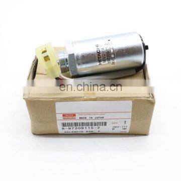 GENUINE  SOLENOID VALVE FOR  4LE2X  EXCAVATOR  ENGINE  8-97209115-20/897209115