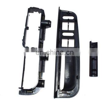 Free Shipping! Black LHD Front Left Switch Bezel+Handle Trim+Bracket For Jetta Golf Bora MK4 photo-2