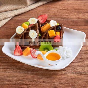 Western Food Model Muffin Custom Simulation Waffle Model Fruit Ice Cream Window Display Model photo-2