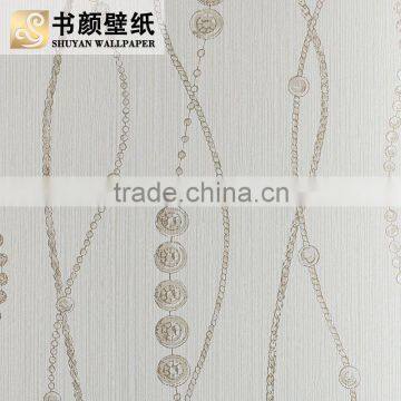 Simple and Stylish Mix of Pure Paper Bag Background Bedroom Bedside Television Den Sofa Marriage Room Full of Shops -3d Wall p photo-2