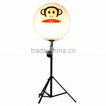 advertisement inflatable tripod LED balloon various sizes and colors for indoor or outdoor use