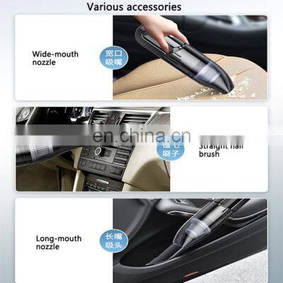 Portable Rechargeable Hand Wireless Car Vacuum Cleaners Wash USB Charging Vacuum Cleaner photo-5